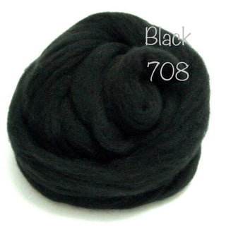 Felt Fast Needle Felting Wool- Silvers, Greys, Blacks