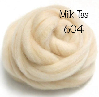 Felt Fast Needle Felting Wool- Whites, Creams, Tans, Browns