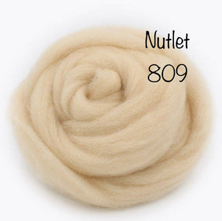 Felt Fast Needle Felting Wool- Whites, Creams, Tans, Browns