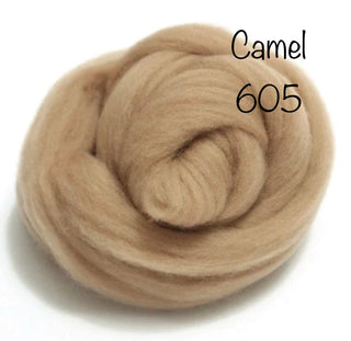 Felt Fast Needle Felting Wool- Whites, Creams, Tans, Browns