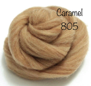 Felt Fast Needle Felting Wool- Whites, Creams, Tans, Browns