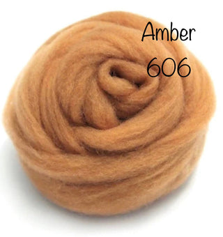 Felt Fast Needle Felting Wool- Whites, Creams, Tans, Browns