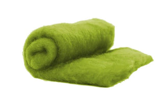 WOW Carded Batts 100% Perendale Wool Rolls- Blues, Greens, Purples