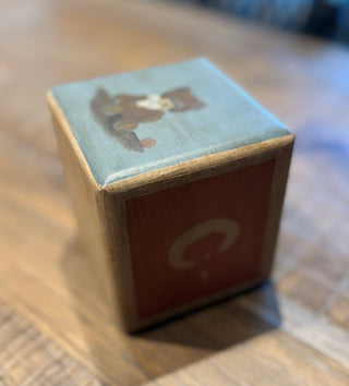 Large oversized Hand painted Nursery Block