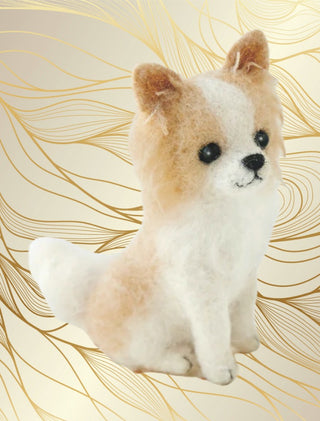 Hamanaka Needle Felting Kit- Chihuahua #422 (English)