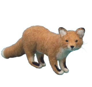 Hamanaka Needle Felting Kit - Realistic Red Fox (ENGLISH)