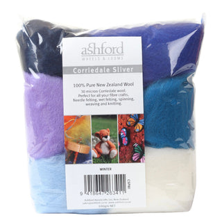 Ashford Corriedale Theme Pack - "Winter" Collection