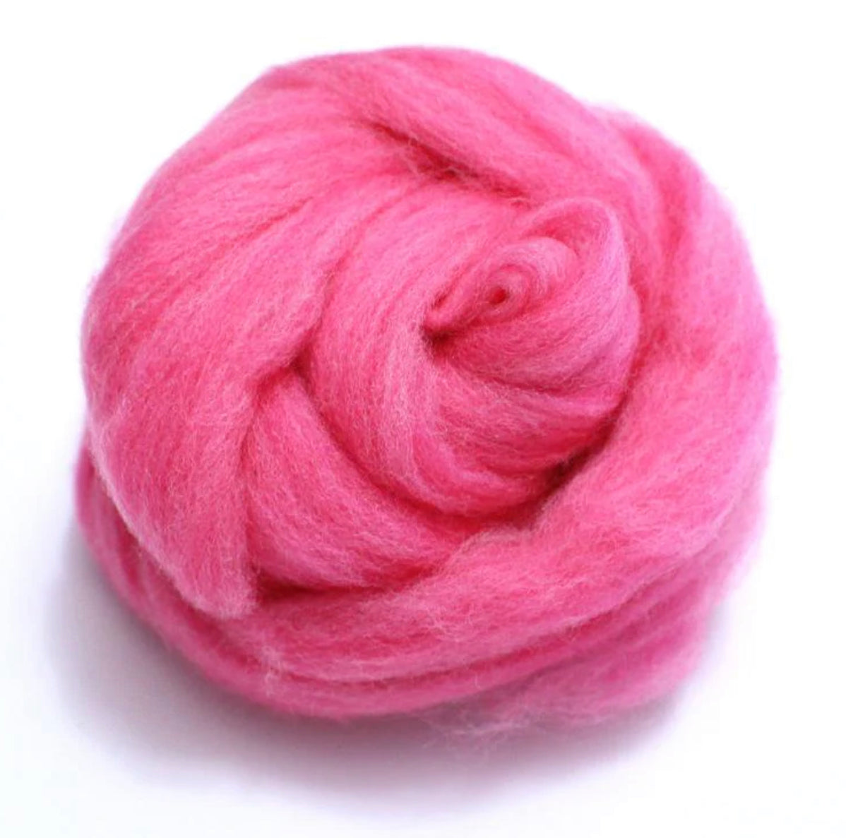 Pink Peony Wool Roving for Needle Felting, Wet Felting, Spinning, Light  Pink, Fiber Art Supplies 