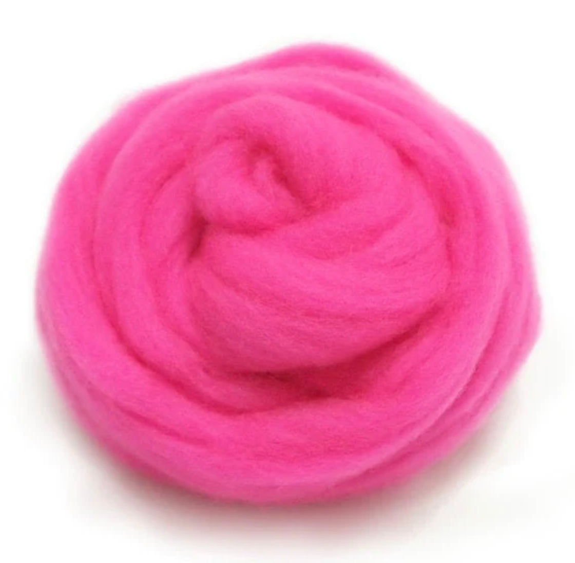 Pink-Red Colors of Wool for Needle Felting
