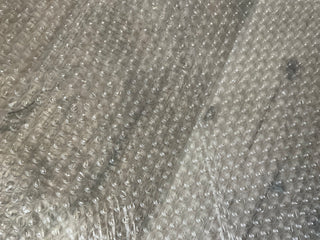 Small Bubble Wrap Sheet for Wet Felting 3/16" bubble 24" wide non-perforated