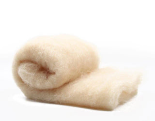 WOW Carded Batts Wool Rolls- Our 100% Perendale -Creams, Tans, Browns